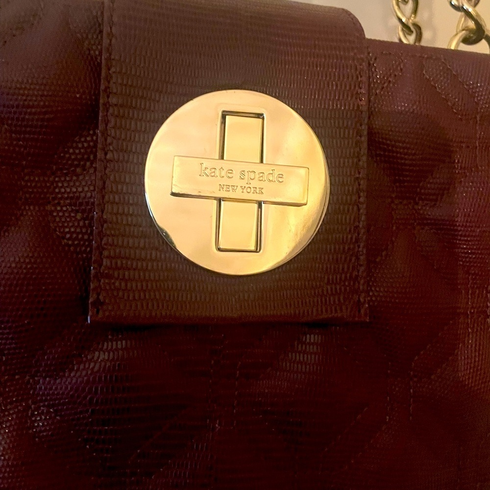 Kate Spade NY Astor Court Quilted Leather Shoulder Bag - EUC - Picture 7 of 12